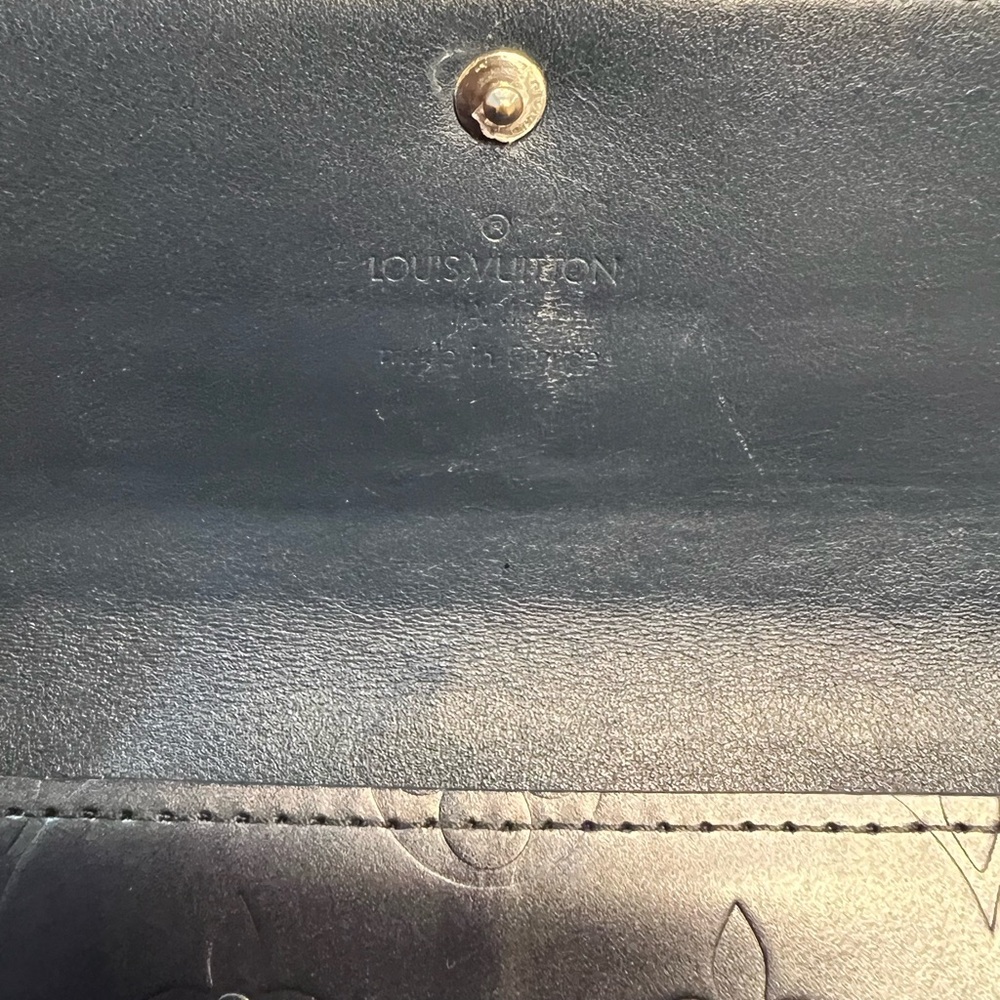 Louis Vuitton Black Monogram Wallet - Picture 8 of 11